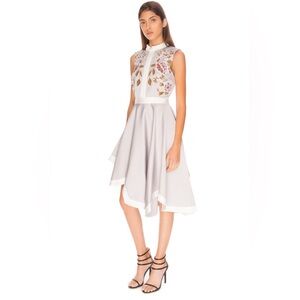 Keepsake the Label Grey Asymmetrical Dress